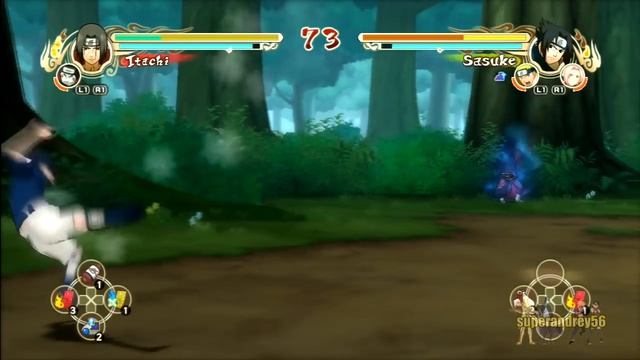 ?ИТАЧИ ЦУКУЁМИ ГЕЙМПЛЕЙ ИЗ ПЕРВОГО ШТОРМА | Naruto Ultimate Ninja Storm Русские субтитры смотреть онлайн