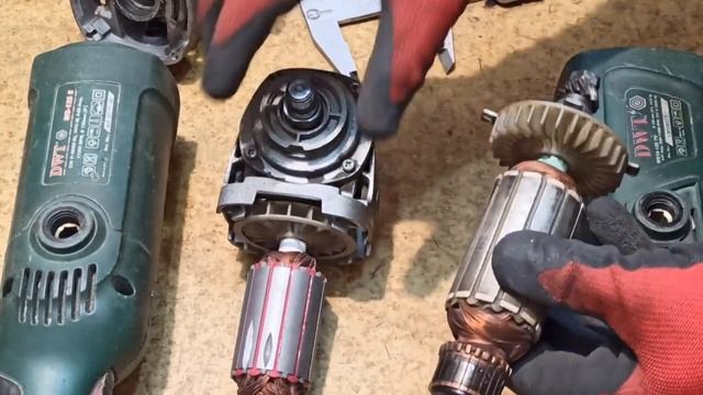 Болгарка DWT 125\1010 новая и старая модель. В чем разница... в роторах??? смотреть онлайн