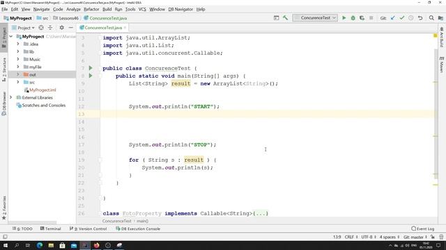 Java - урок 46.3 (Future и ExecutorService) смотреть онлайн