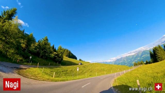 ?? Driving On Glaubenberg Pass Switzerland 4K | Entlebuch (Luzern) To Sarnen (Obwalden) | #nagiCH
