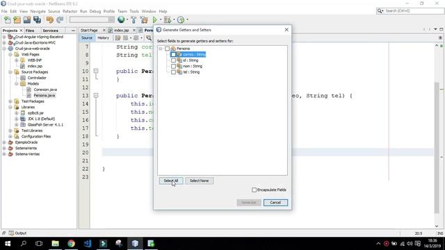 Como Hacer CRUD en Java Web con Patron MVC y Oracle - Parte 01 смотреть онлайн