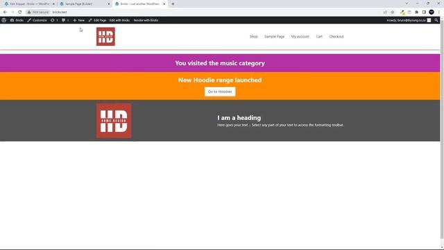 How to set a cookie, in this example a product category, and then use a condition in Bricks Builder смотреть онлайн
