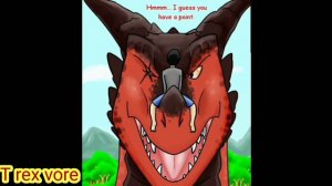 Top 3 Best Videos in the World (vore, динозавр, динозавр ест девушку)