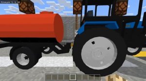 МТЗ 80.1 В МАЙНКРАФТ ПЕ! ОБЗОР НА ТРАКТОР | MINECRAFT PE