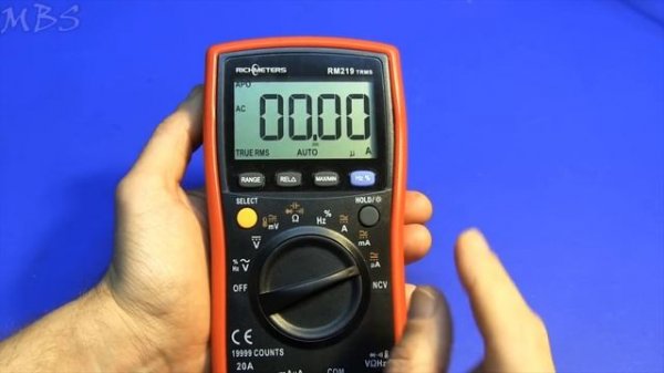 RM219 MULTIMETER TRUE RMS Большой Обзор