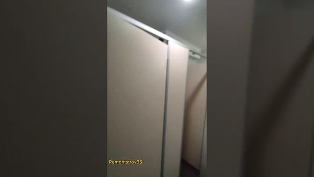 Ремонт санузла в общежитии колледжа. Финиш. #remontstroy35 #строительство #ремонтквартир смотреть онлайн
