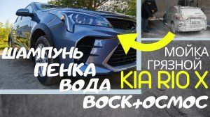 Kia Rio X (x-line): СПА-процедуры: шампунь, пена, воск, осмос