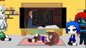 🌌гача реакция андэртэйл (Undertale) на SCP(д. Войд)