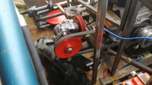 Угловой редуктор на минитрактор Из запчастей от роторной косилки