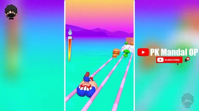 ?Twerk Race 3D - All Levels Gameplay Android, iOS Walkthrough | PK Mandal OP | Part-3 смотреть онлайн