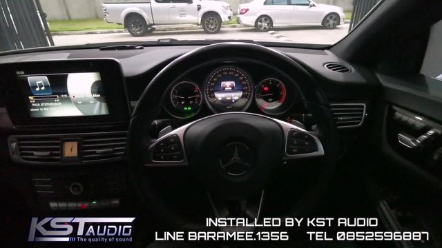 Mercedes-benz Cls W218 X218 ลำโพง Audison AK6.5 C2 ลำโพง CLS (KST AUDIO