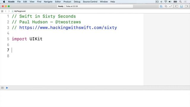 Doubles and booleans – Swift in Sixty Seconds смотреть онлайн