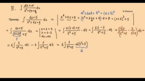 Интегралы 6. Интегрирование рациональных функций _ интегрирование рациональных дробей #1 (720p)