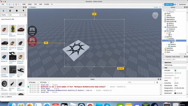 ROBLOX STUDIO | Как сделать кар спавнер смотреть онлайн