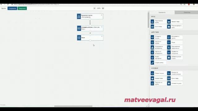 Автоматизированная воронка продаж. Обновлённый модуль Автоворонок в CRM Автовебофис смотреть онлайн
