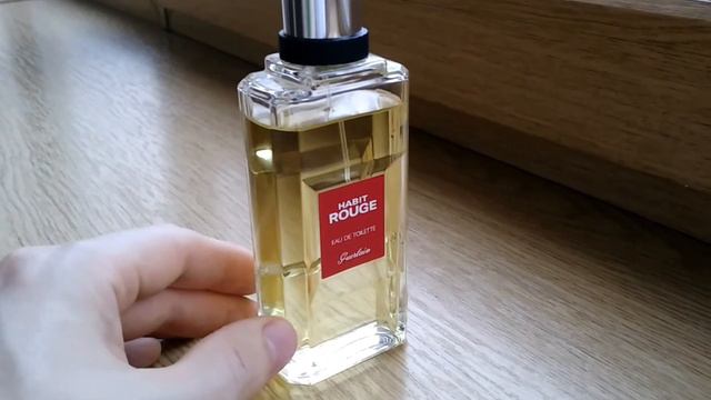 Guerlain - Habit Rouge Eau De Toilette. Обзор.