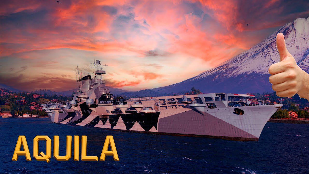 ★ Aquila ★ ДОСТОЙНАЯ восьмерка для статистов #авианосец