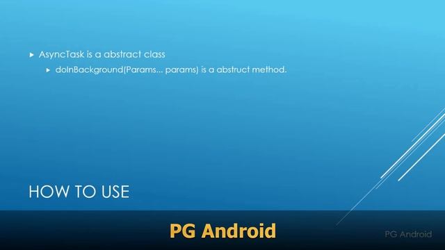 AsyncTask Android Tutorial смотреть онлайн