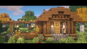 Учебник по майнкрафту, как построить простой сарай, minecraft.