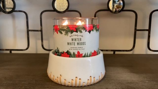 ? BATH AND BODY WORKS WINTER WHITE WOODS CANDLE REVIEW‼️ смотреть онлайн