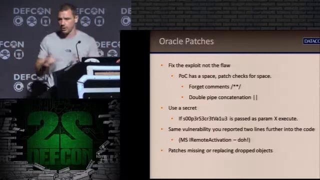 DEF CON 22 Oracle Data Redaction is Broken смотреть онлайн