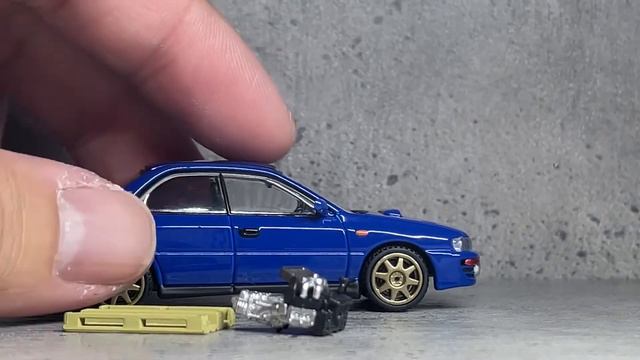 1/64 Hobby Japan SUBARU IMPREZA WRX (GC8) STi 1992 Sport Blue 掃把佬 with Engine Display Model смотреть онлайн
