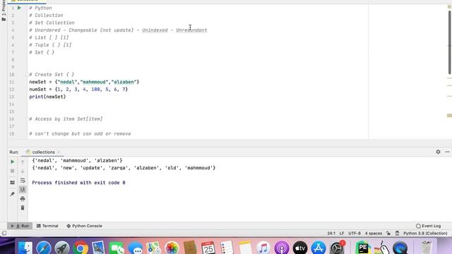 المجموعات في بايثون 3 - Python Collection Set смотреть онлайн