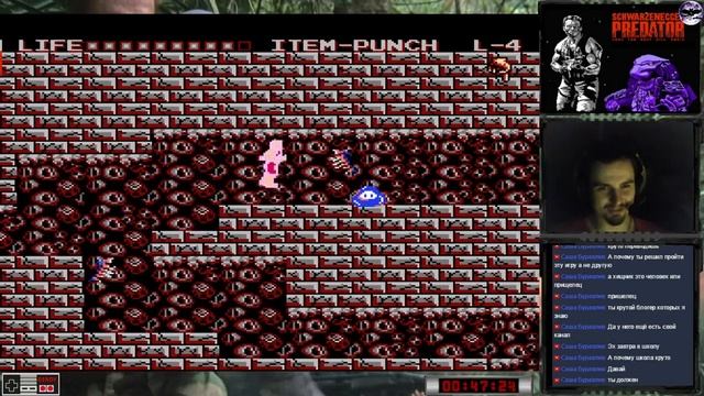 Хищник | Predator прохождение 100% | Игра на (Dendy, Nes, Famicom, 8 bit). Cтрим HD [RUS] смотреть онлайн