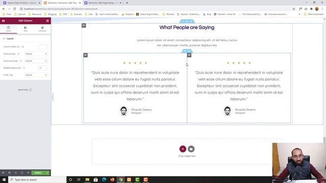 Elementor Tutorial for Beginners | Build Webpage - Part 3 | WordPress Course #17 смотреть онлайн