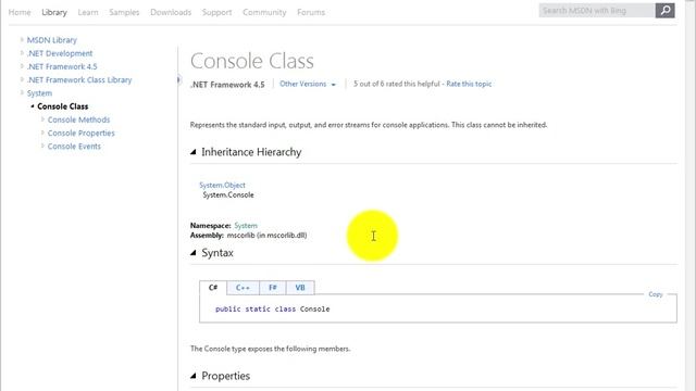 lesson07 04 The NET Framework Class Library смотреть онлайн