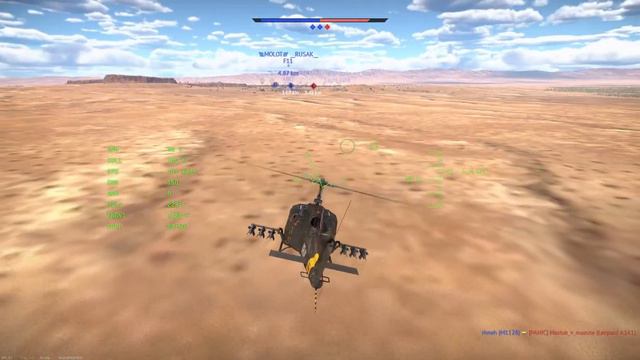 Reliable 9 3 combo XM 1 & UH 1B | War Thunder смотреть онлайн