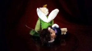 Куклы ручной работы "Эльф и еж"