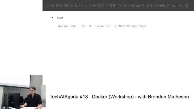 TechAtAgoda #18 : Docker (Workshop) смотреть онлайн