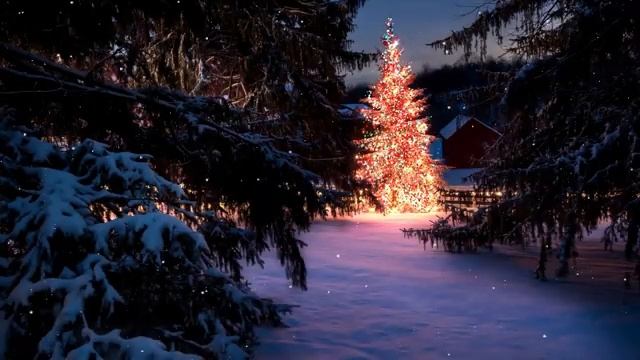 Beautiful Winter With Calm Music смотреть онлайн