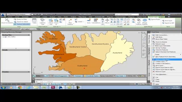 Create Query in Map 3D 2014 смотреть онлайн