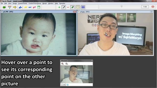 Image Morphing W/ Sqirlz Morph