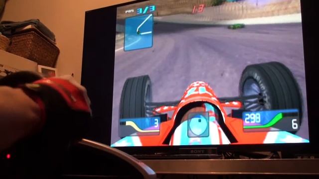 DRIVEN Game Cube Ferrari 360Modena Racing Wheel смотреть онлайн