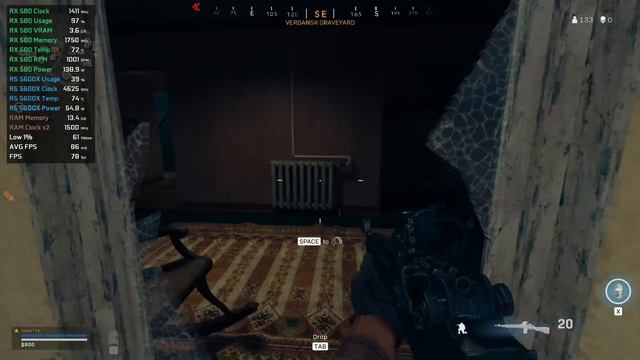 Call of Duty: Warzone (Season 5) - RX 580 - Ryzen 5 5600X - Low/Medium/High смотреть онлайн