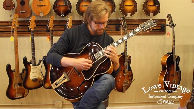 SOLD: 1936 Gibson L-5 at Lowe Vintage смотреть онлайн