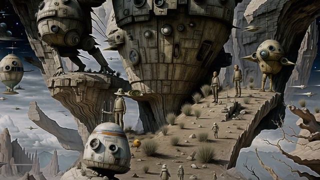 4k Star Wars Surreal AI Generated Video-