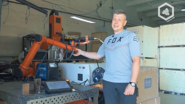 Кобот. Сварочный робот (Робот-сварщик). ЧПУ24 смотреть онлайн