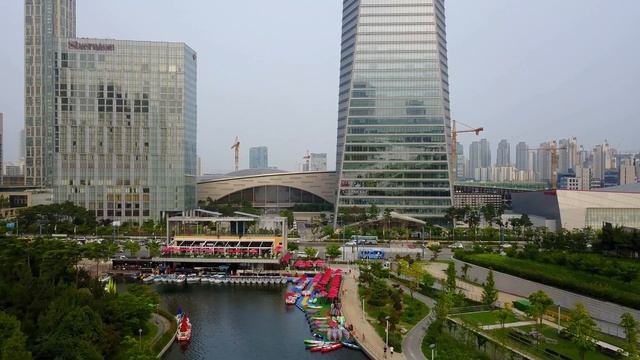 INCHEON, South Korea (4K City Tour) Day/Night And Walk/Aerial 4K Footage Great For Korea Travel