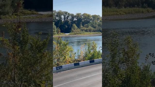 Казахстан. Город Усть Каменогорск. Набережная реки Бухтарма. Сентябрь 2022. смотреть онлайн