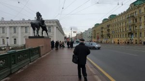 Прогулка по центру Петербурга. Фильм 2. Январь 2023.