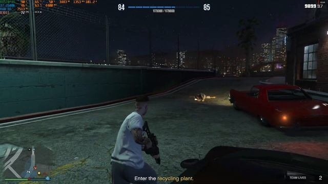 GTA V - i7 2600k + RX570 / 1080p 60fps смотреть онлайн