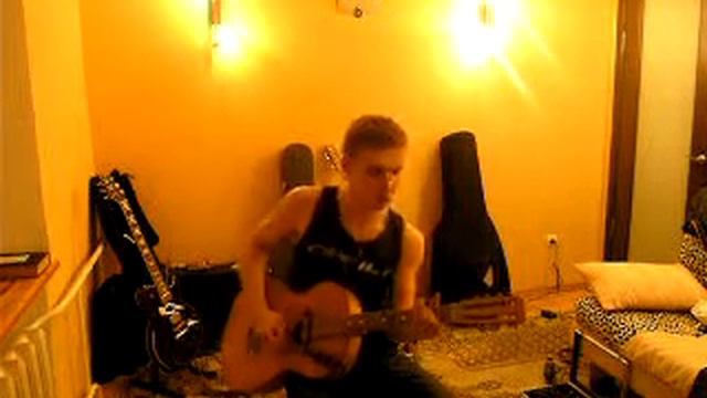 Thunderstruck на советской гитаре смотреть онлайн