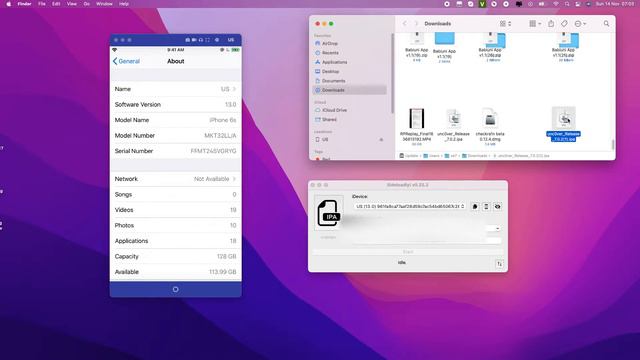 unc0ver 7.0.2 with SideLoadly смотреть онлайн
