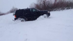 Форд Маверик 2006 по снегу.