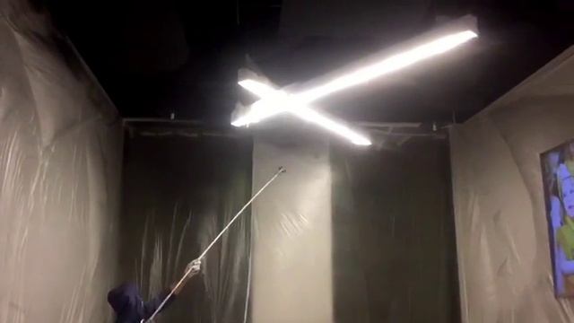 HYVST SPT 440 - 25 000₽ окрасочный аппарат для покраски коммуникаций безвоздушным краскопультом смотреть онлайн