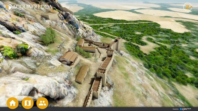 ACQUAFREDDA - 3D Reconstruction of the old castle of Acquafredda - Siliqua, Sardinia, Italy смотреть онлайн
